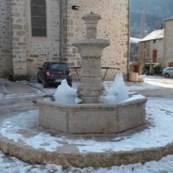 16-Trèves en Hiver, la fontaine